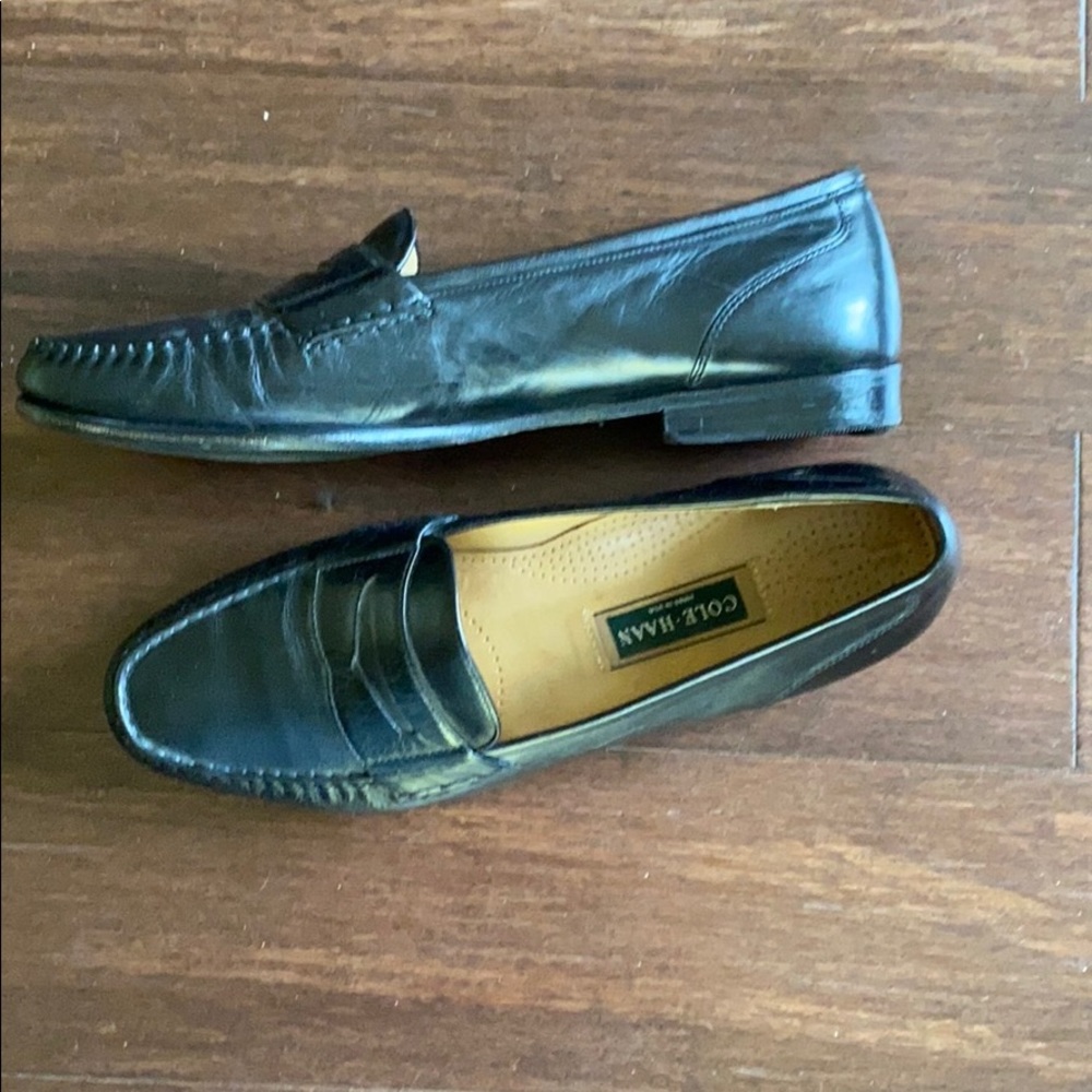 Men’s leather loafers Guess